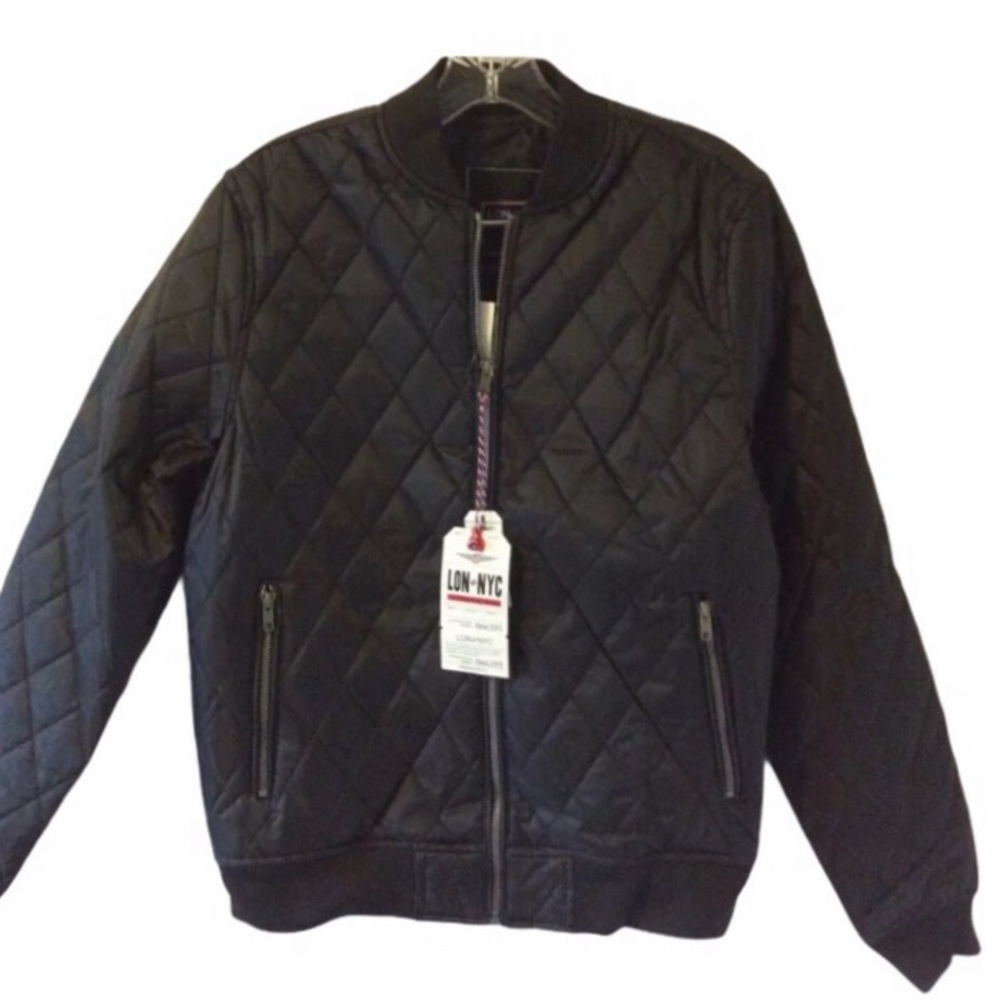 Lon Nyc Quilted bomber jacket